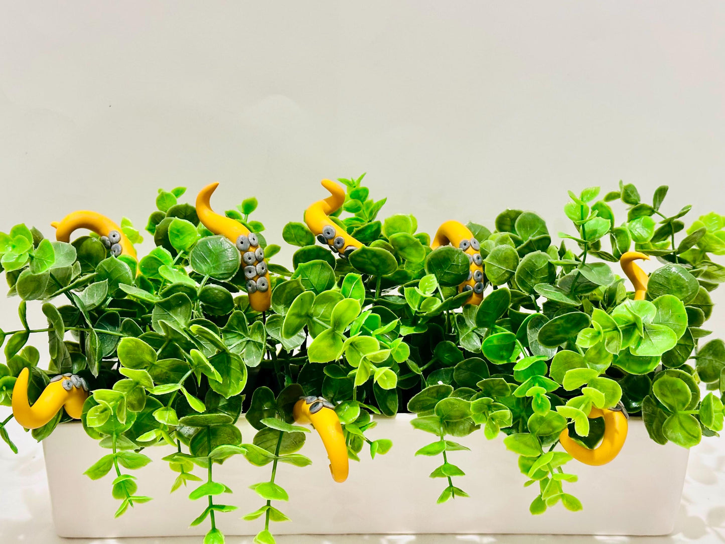 Mustard and Black Sea Creature Tentacles