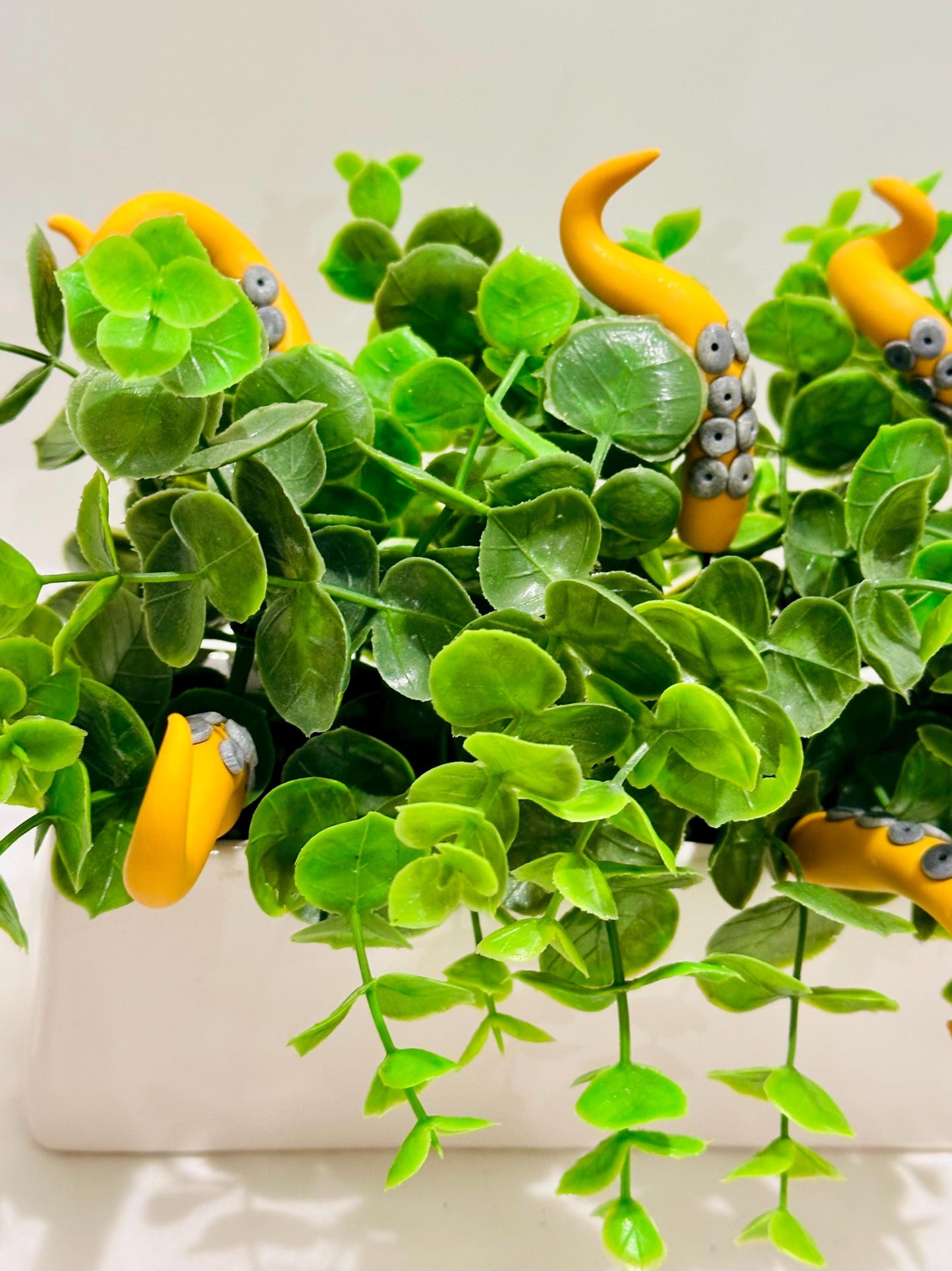 Mustard and Black Sea Creature Tentacles