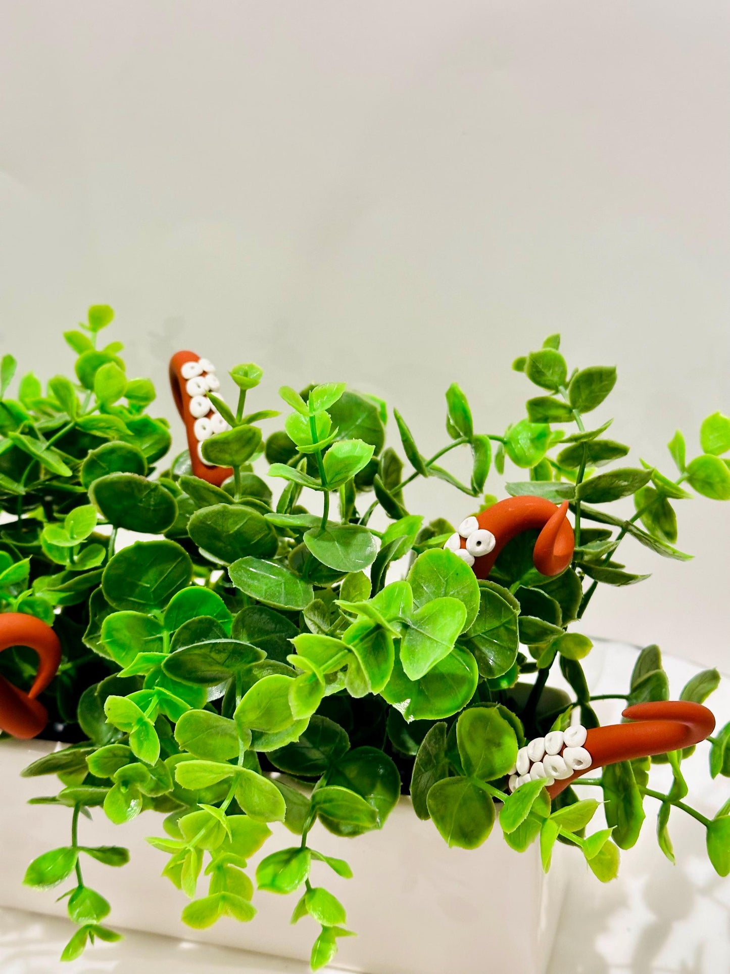 Dark Orange Sea Creature Tentacles w/ 8 Legs