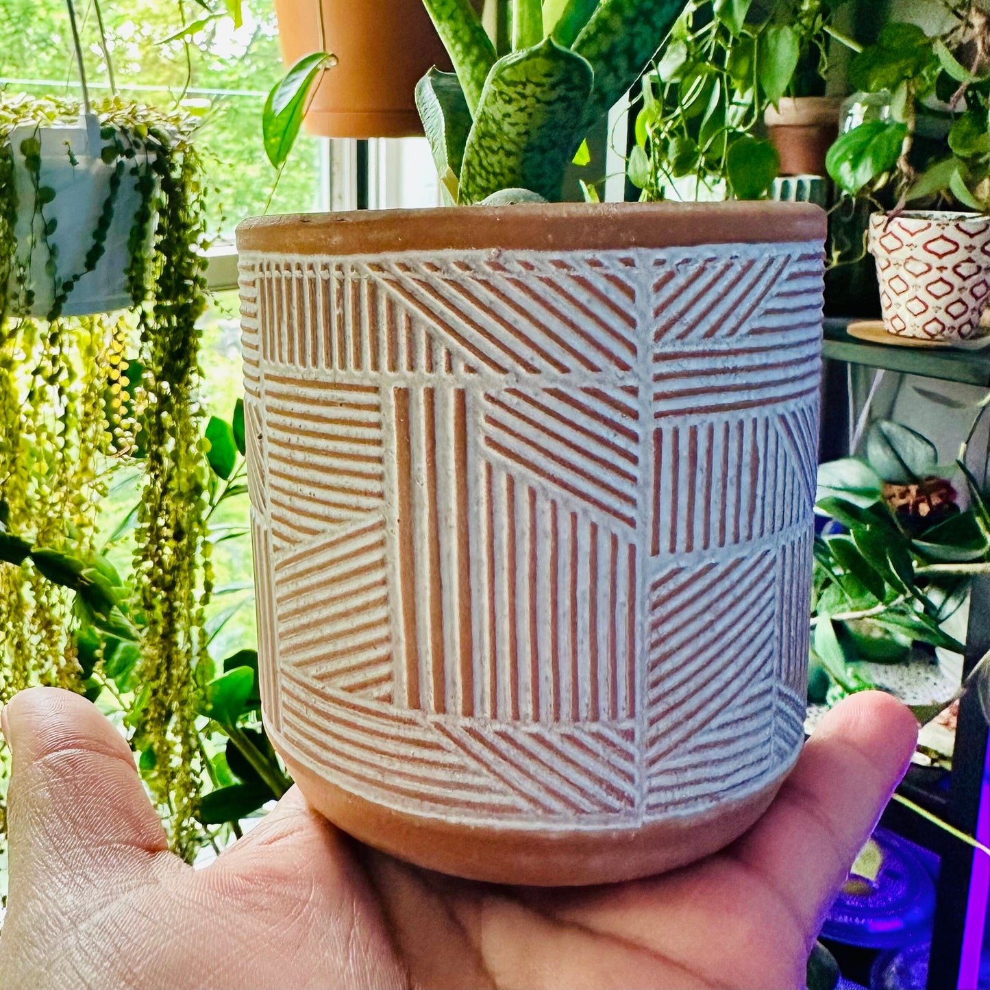3.5 Inch Terracotta Planter - Ceramic Pot