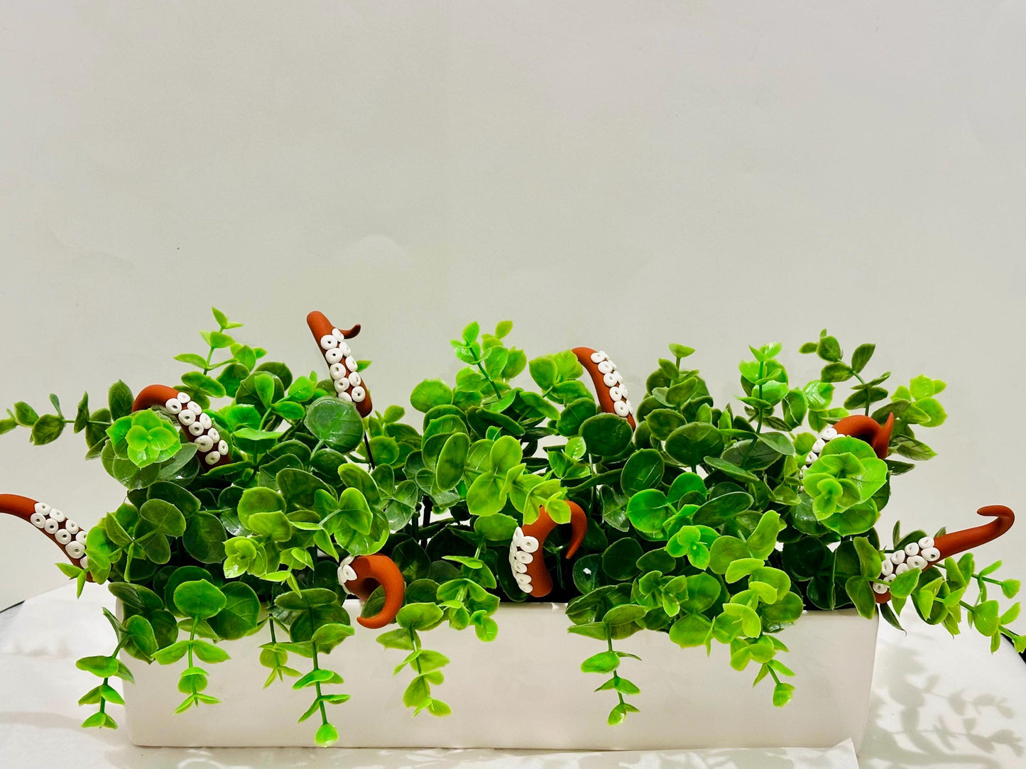 Dark Orange Sea Creature Tentacles w/ 8 Legs