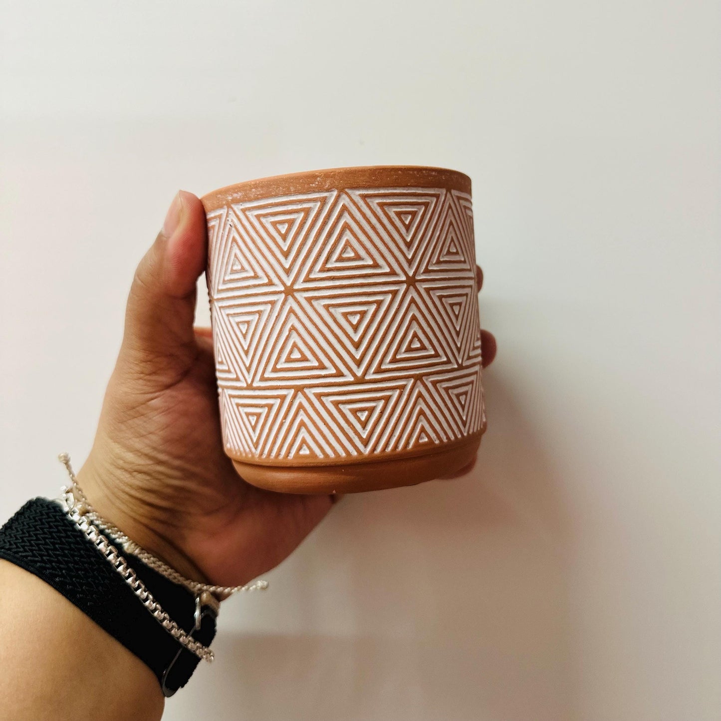 3.5 Inch Terracotta Planter - Ceramic Pot