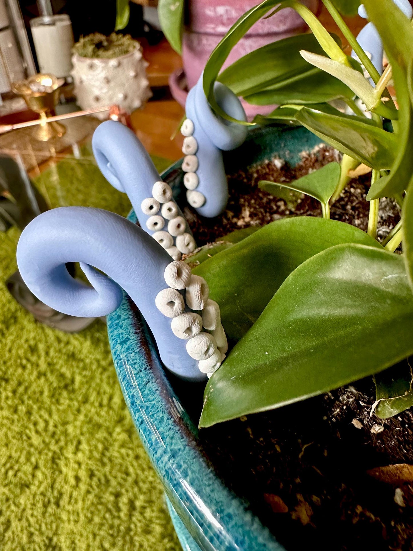 Light Blue Sea Creature Tentacles