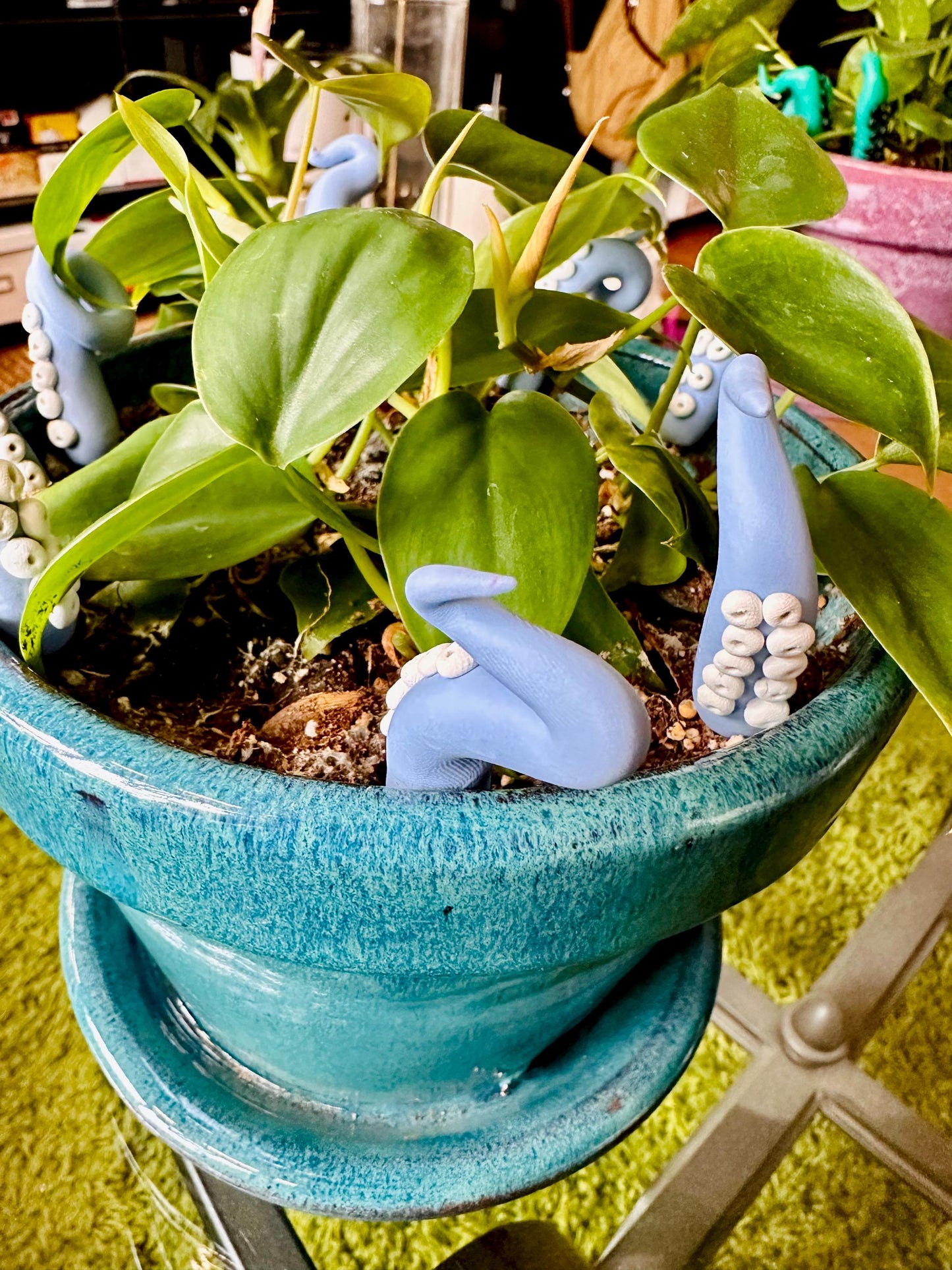 Light Blue Sea Creature Tentacles