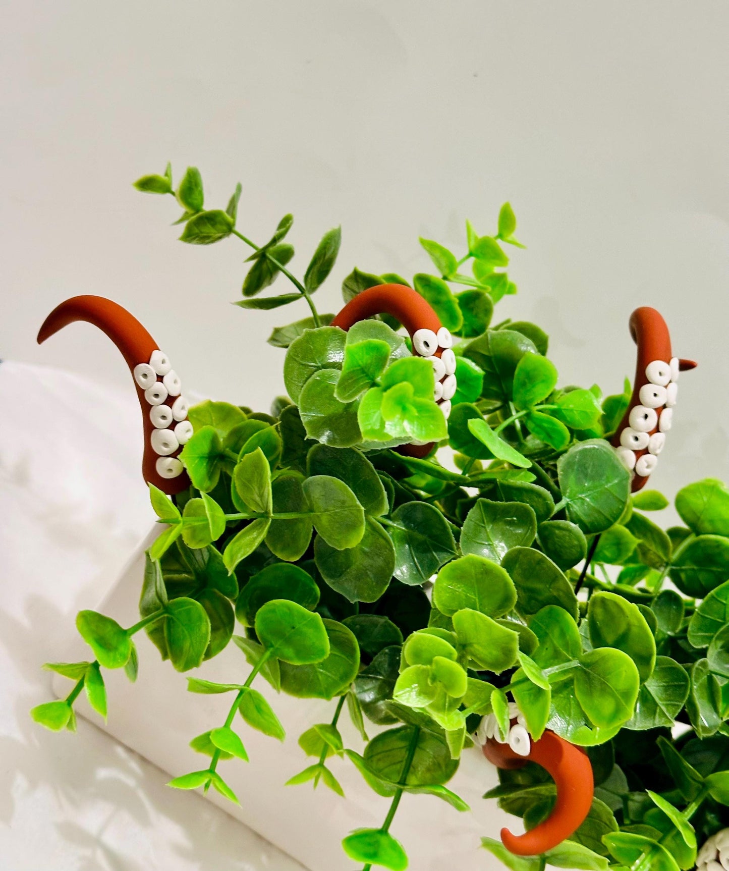 Dark Orange Sea Creature Tentacles w/ 8 Legs