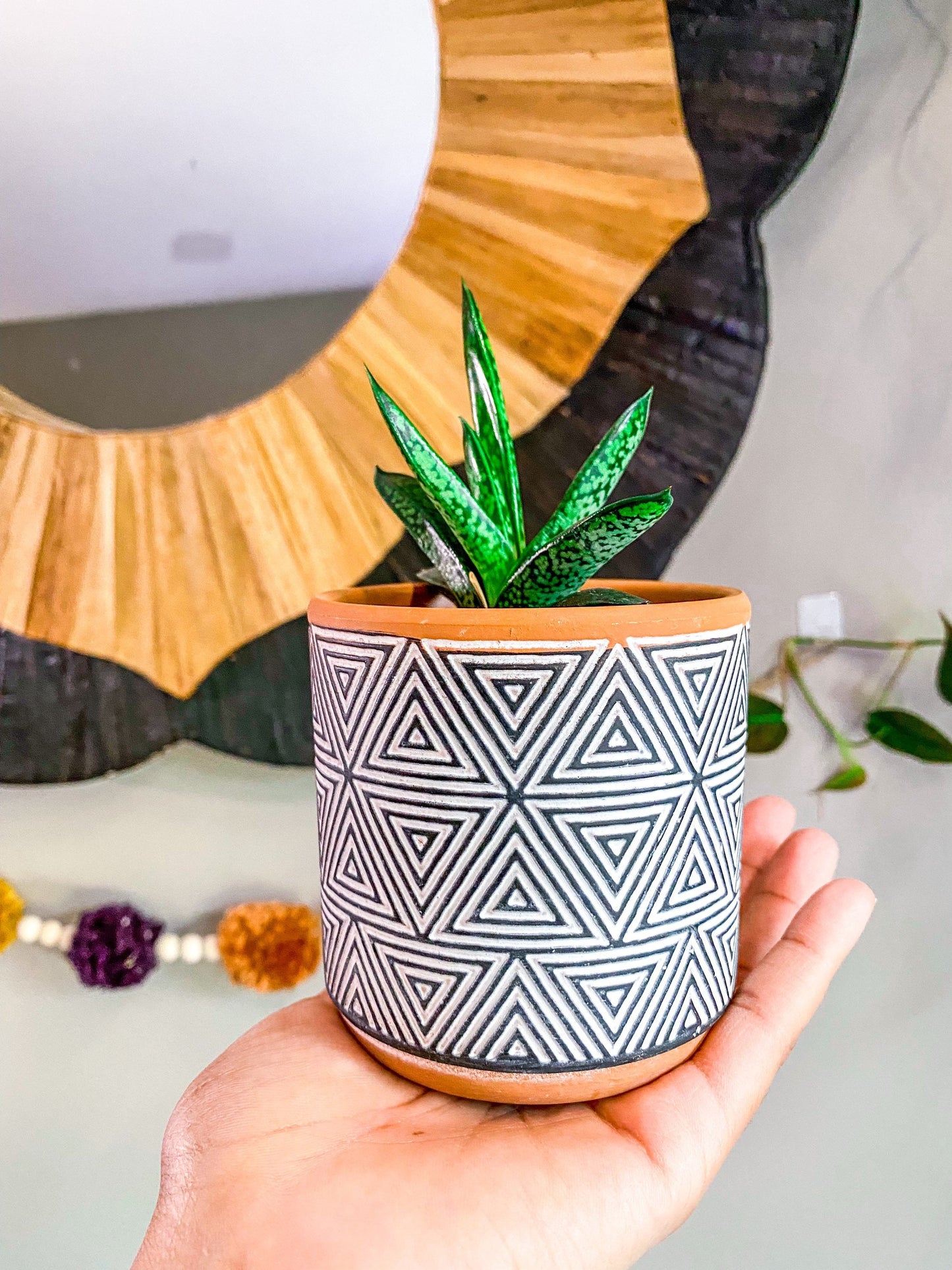 3.5 Inch Terracotta Planter - Ceramic Pot