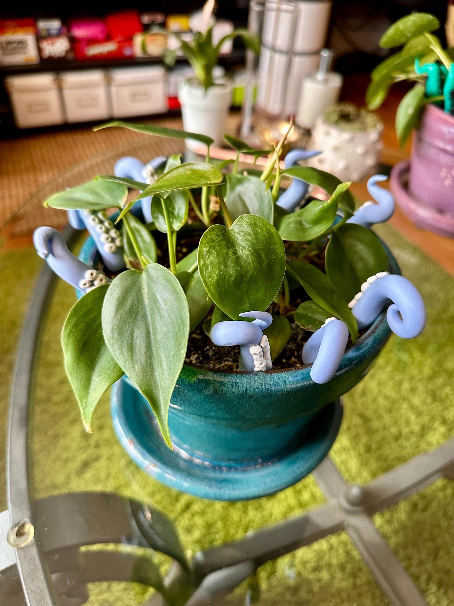 Light Blue Sea Creature Tentacles