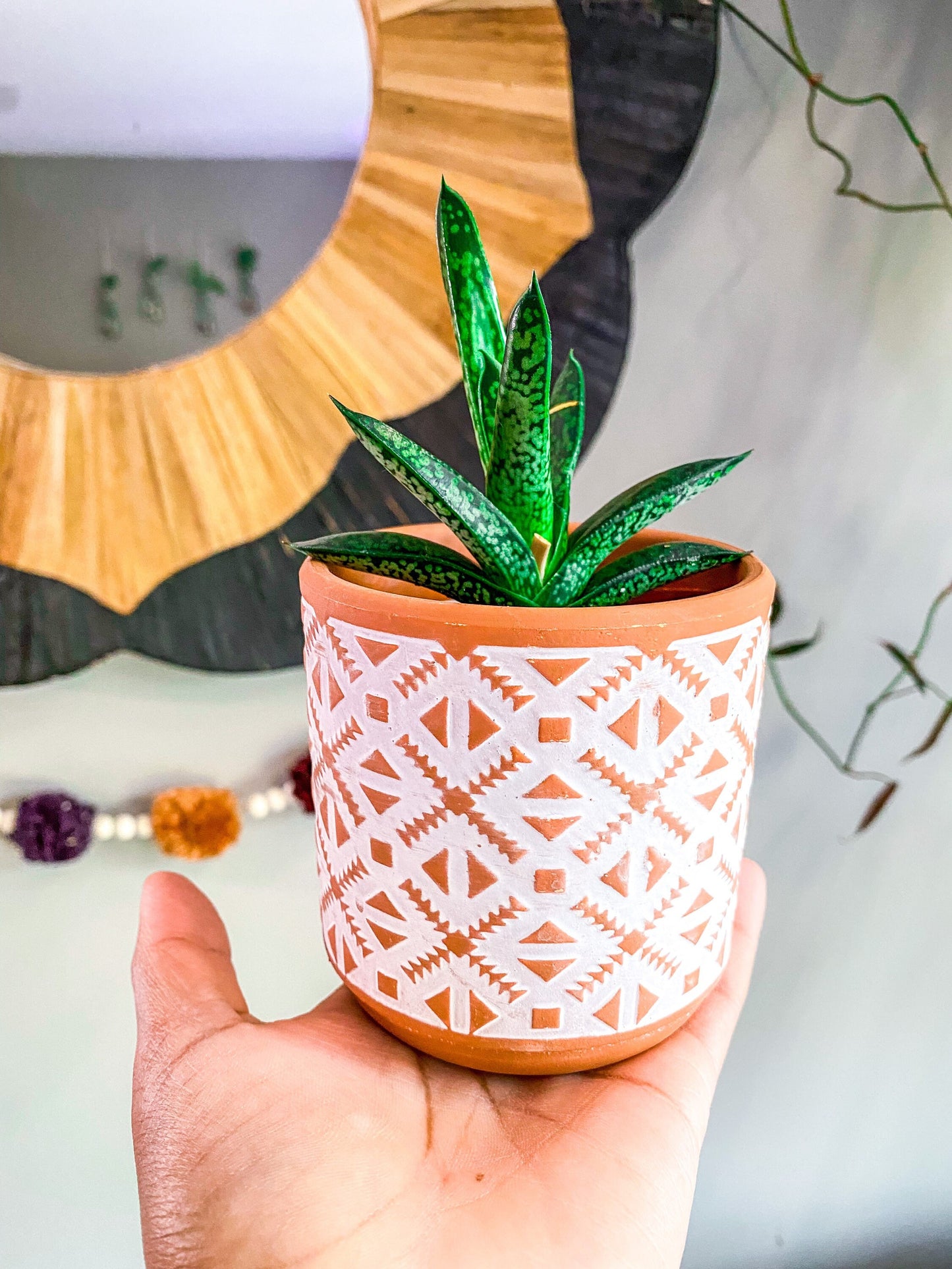 3.5 Inch Terracotta Planter - Ceramic Pot