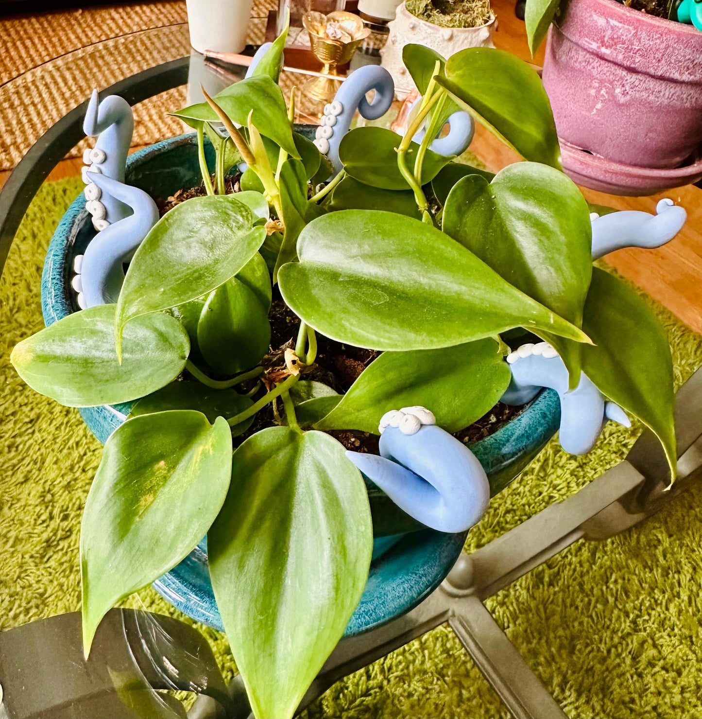 Light Blue Sea Creature Tentacles