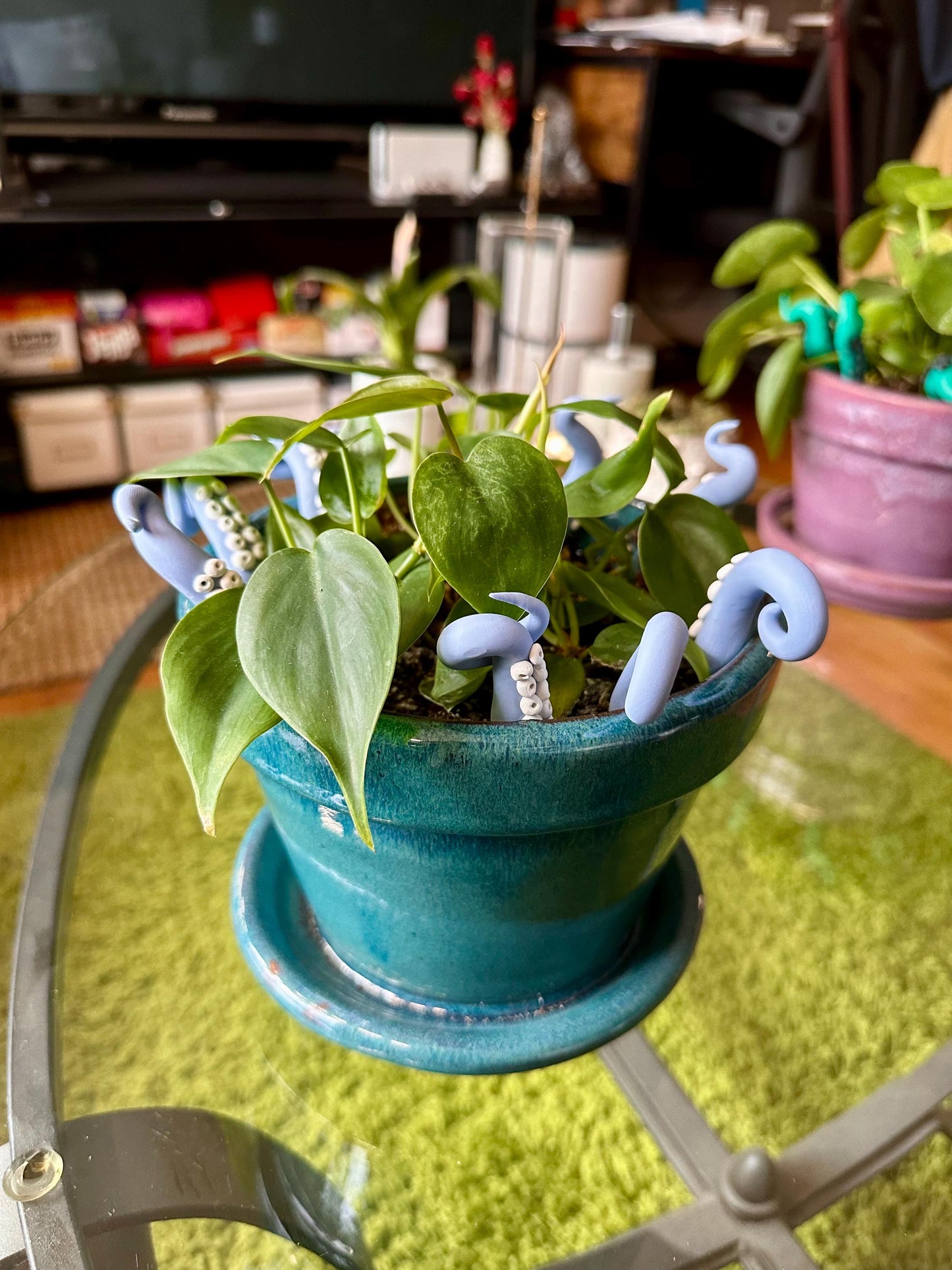 Light Blue Sea Creature Tentacles