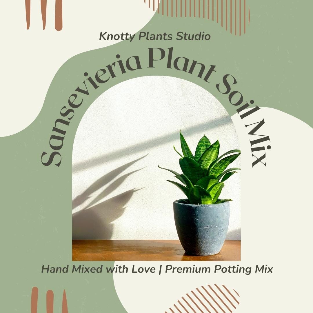 Sansevieria Soil Mix - Custom Soil - Organic