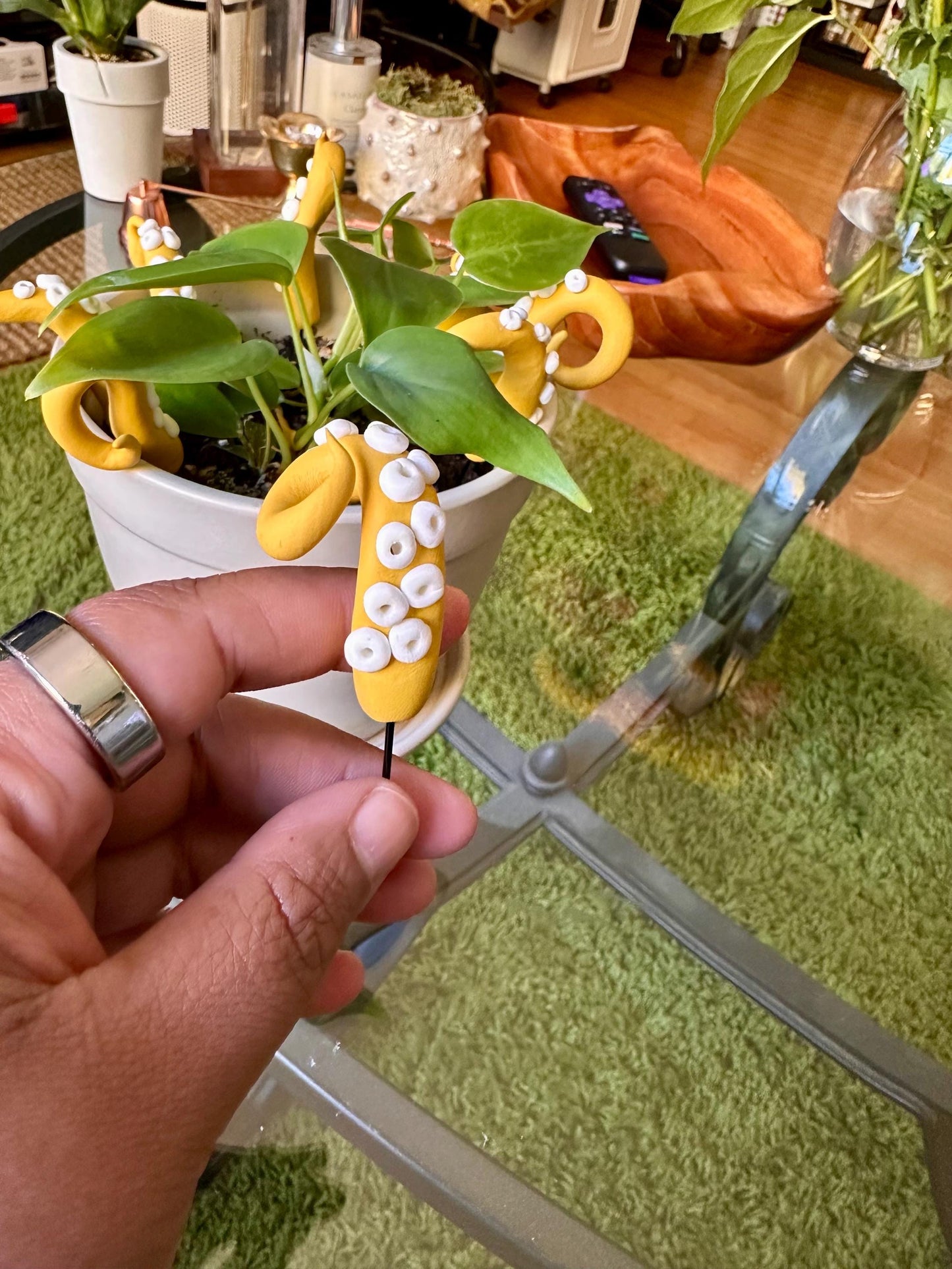 Mustard Sea Creature Tentacles