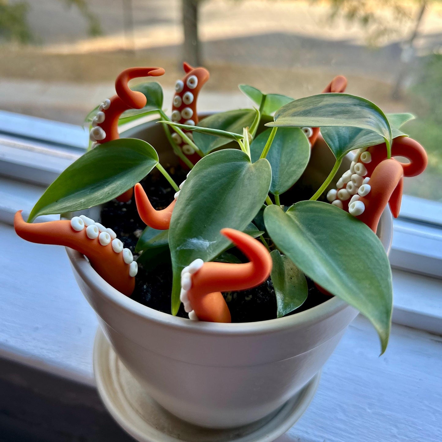 Orange Sea Creature Tentacles