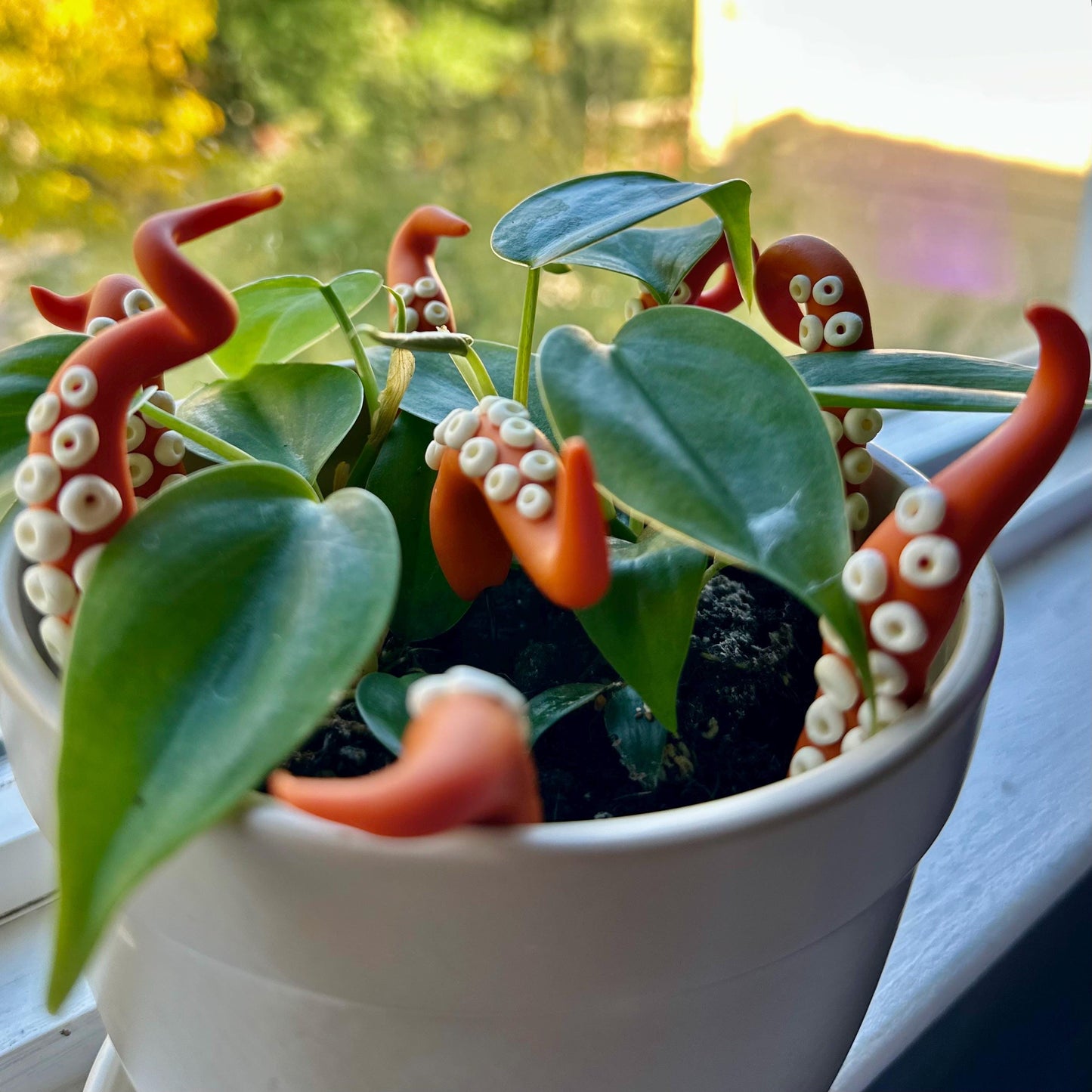 Orange Sea Creature Tentacles