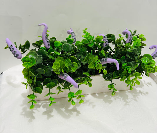 Light Purple and Black Sea Creature Tentacles