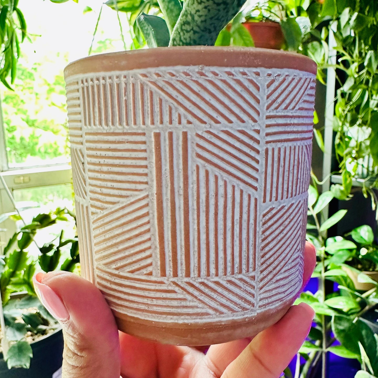 3.5 Inch Terracotta Planter - Ceramic Pot