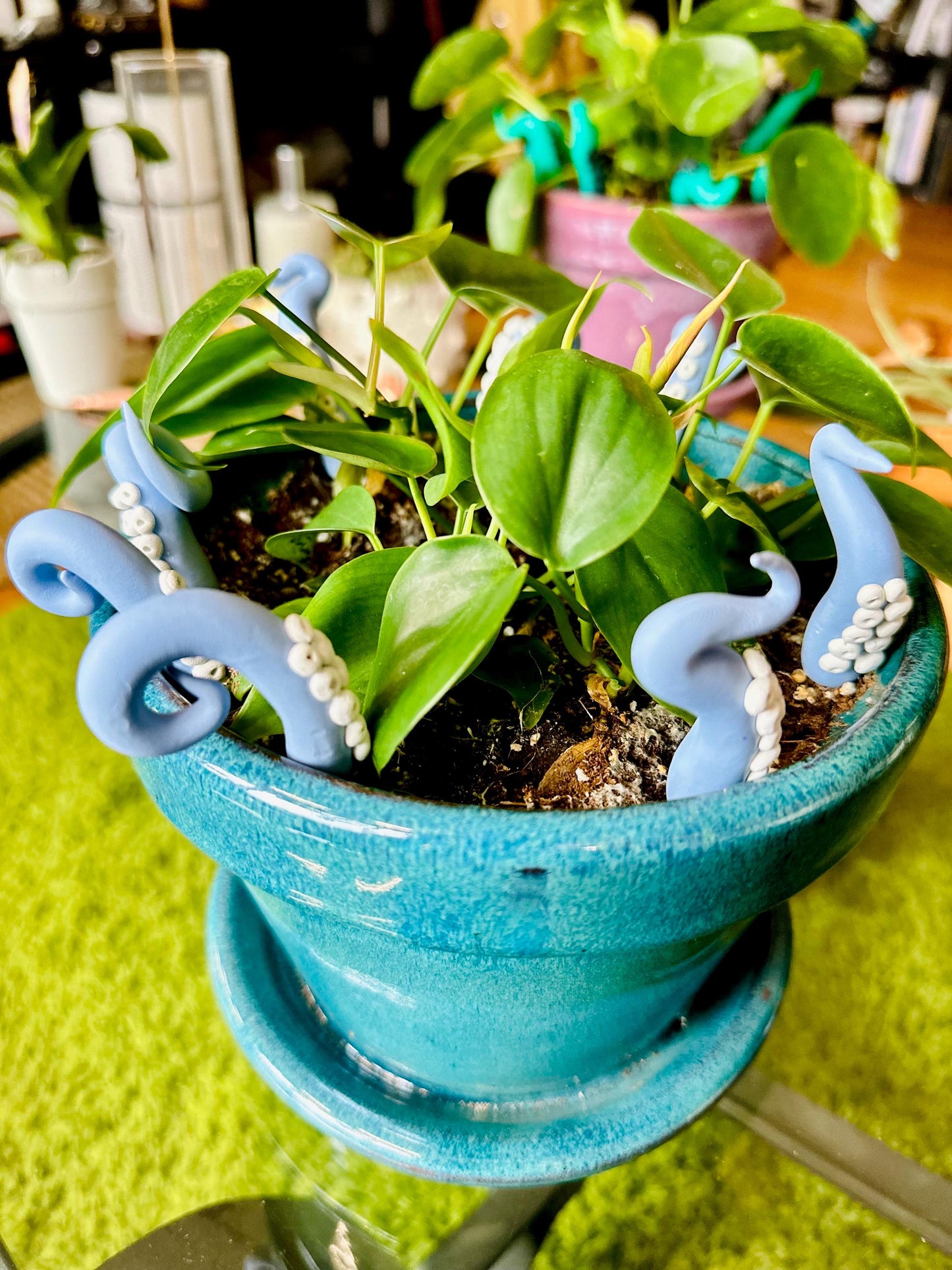 Light Blue Sea Creature Tentacles