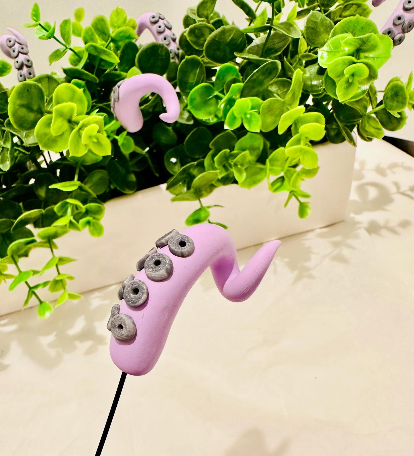 Light Purple and Black Sea Creature Tentacles