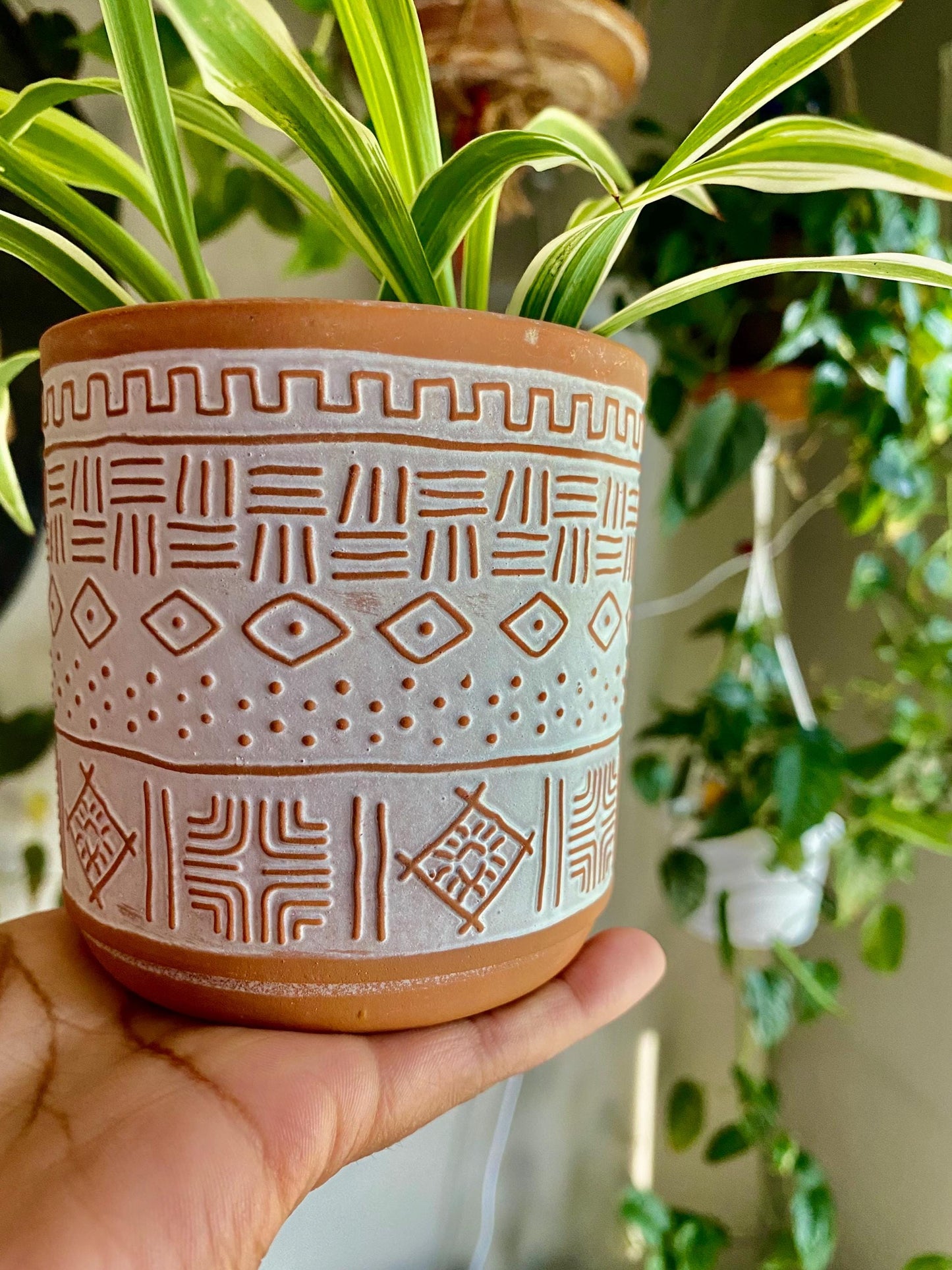 3.5 Inch Terracotta Planter - Ceramic Pot