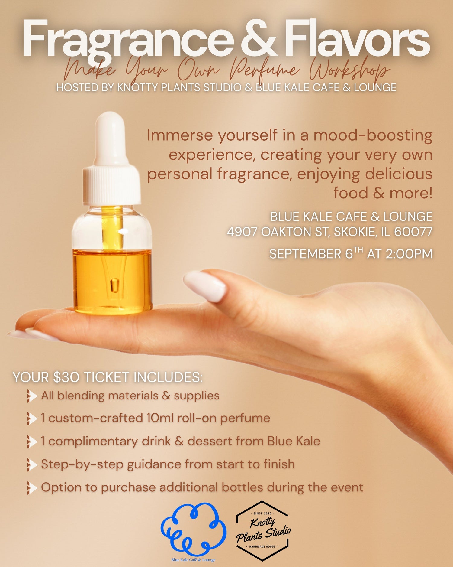 Fragrance & Flavors - Make Your Own Perfume Workshop