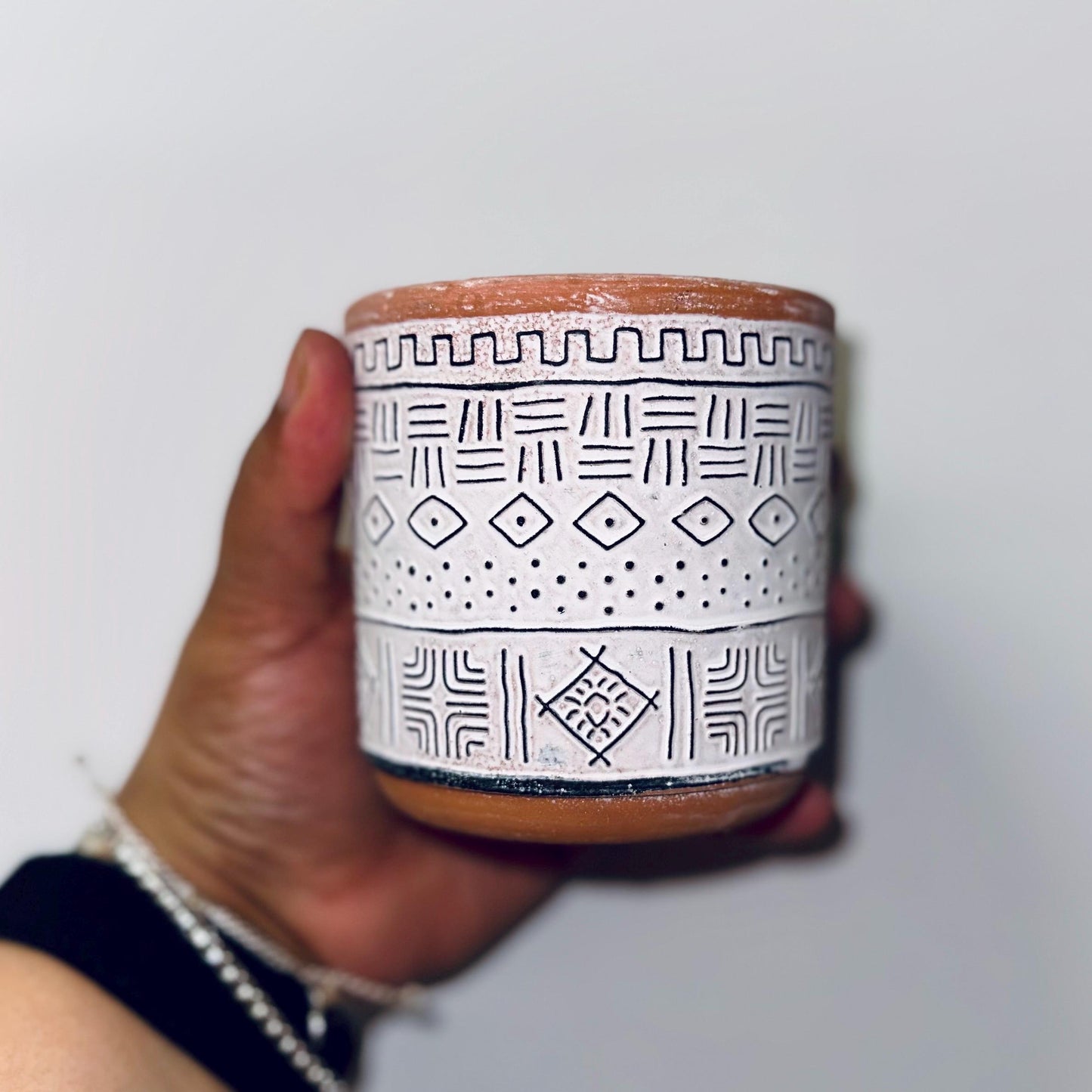 3.5 Inch Terracotta Planter - Ceramic Pot
