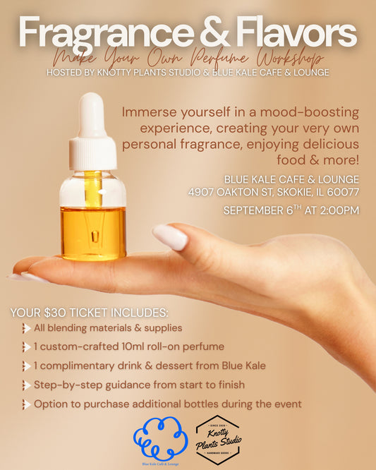 Fragrance & Flavors - Make Your Own Perfume Workshop