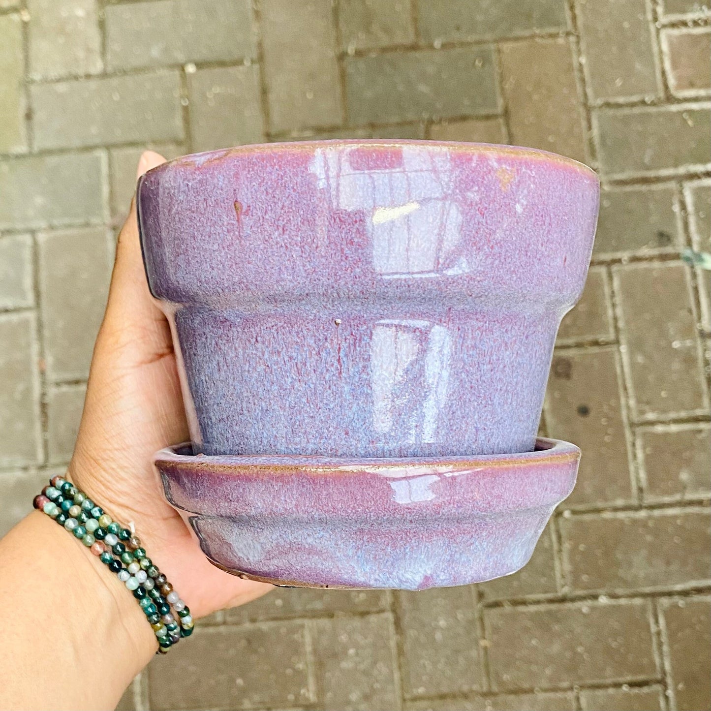 Pick Your Color Ceramic Pot - 4 Inch Pot Size