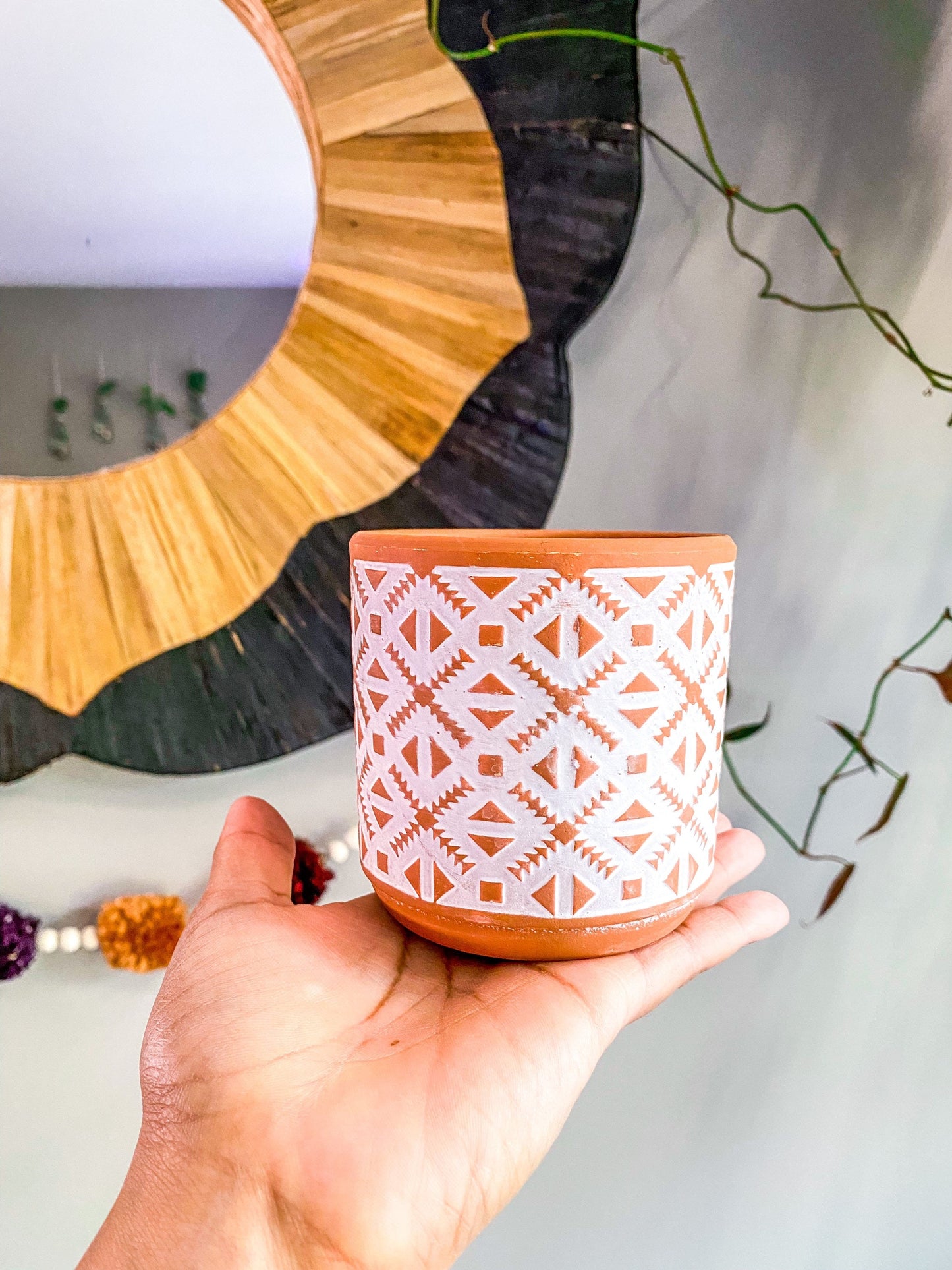 3.5 Inch Terracotta Planter - Ceramic Pot