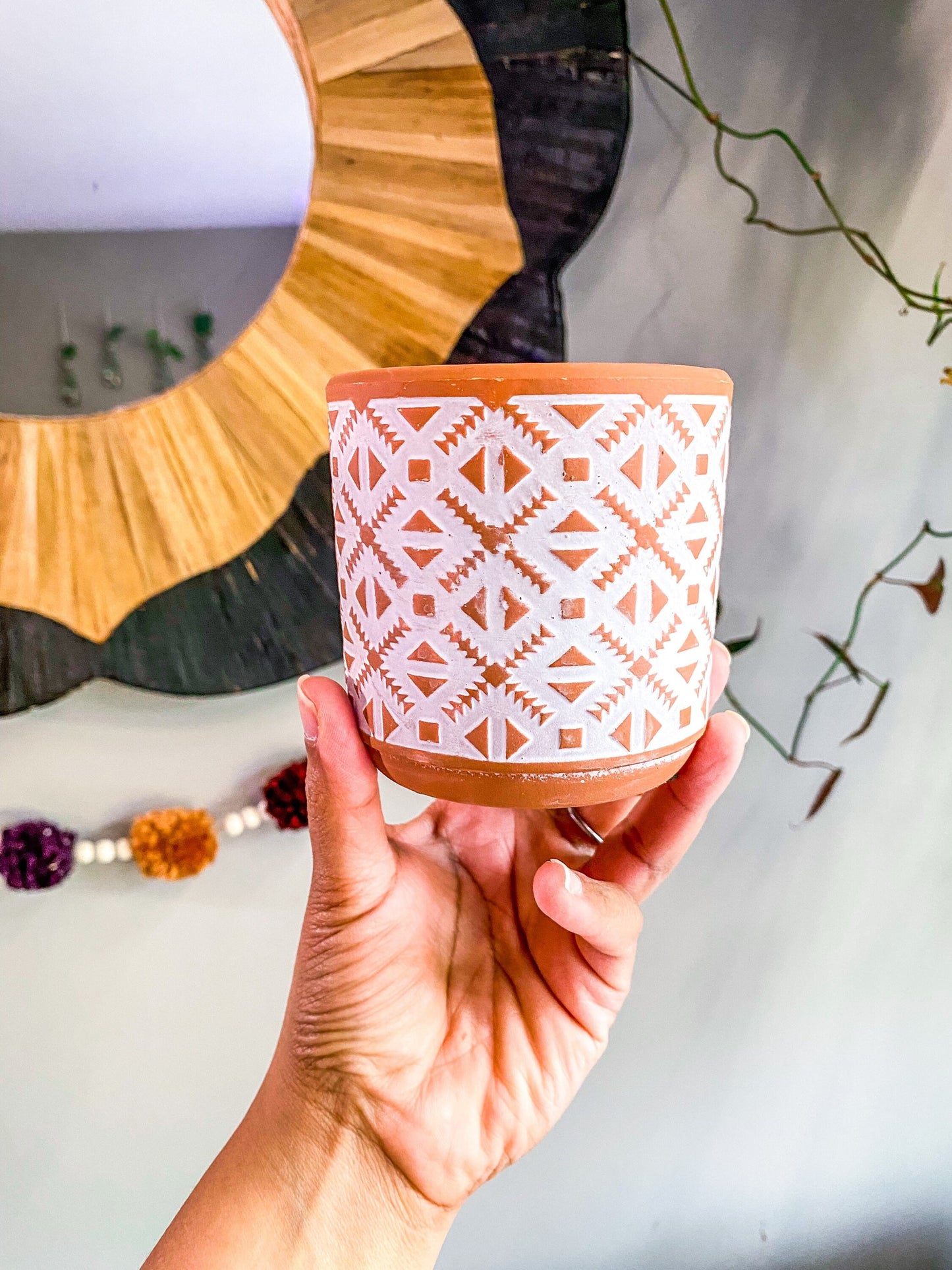 3.5 Inch Terracotta Planter - Ceramic Pot