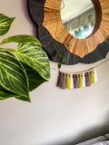 Yoda / Grogu Palette Tassel Garland - Brown/Light Brown/Green/White