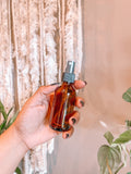 2 Ounce Amber Glass Plant Spray Bottle