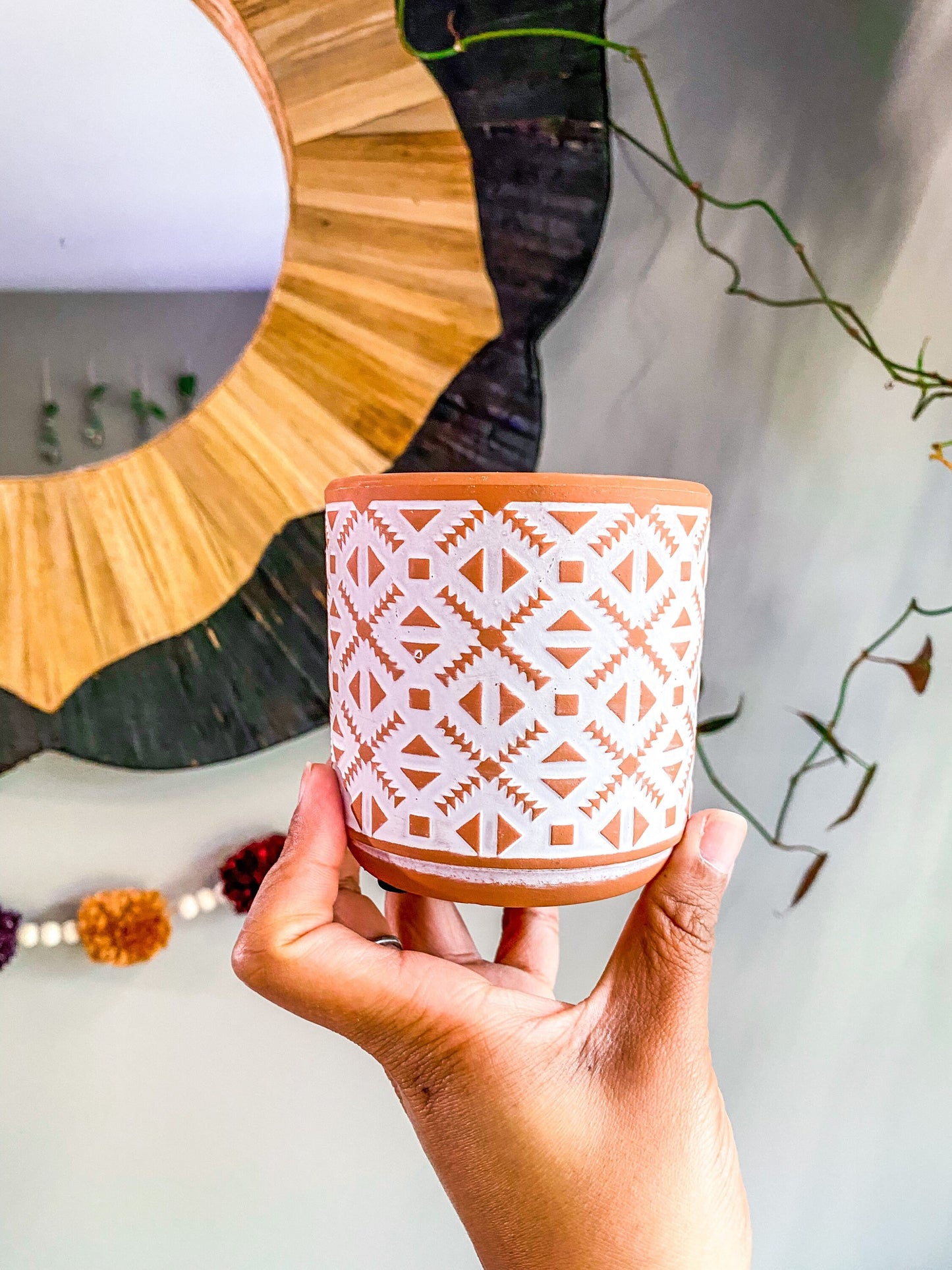 3.5 Inch Terracotta Planter - Ceramic Pot