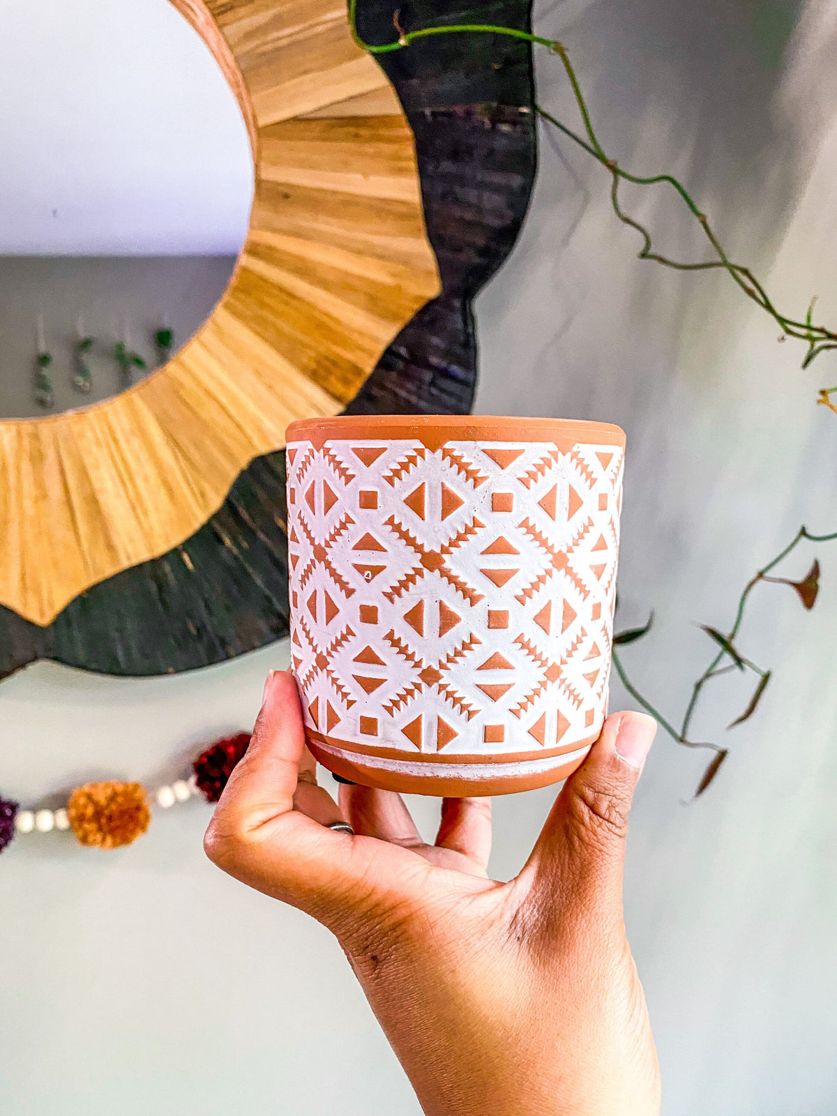 3.5 Inch Terracotta Planter - Ceramic Pot