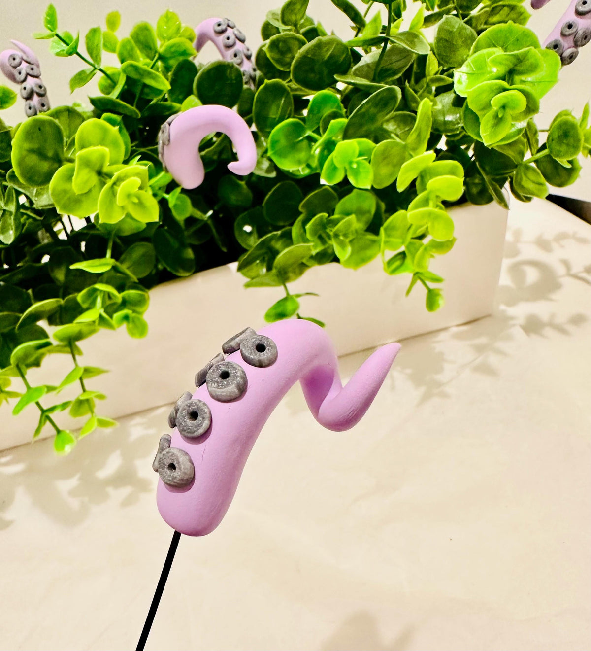 Light Purple and Black Sea Creature Tentacles