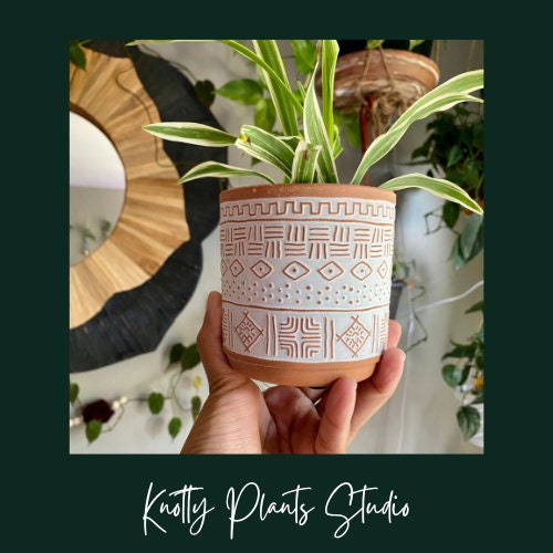 3.5 Inch Terracotta Planter - Ceramic Pot